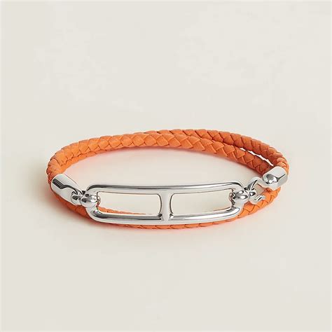 hermes double tour bracelet white|roulis double tour bracelet.